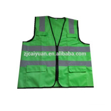 Green Color Hi Vis High Viz Visibility Vest Waistcoat Jacket Safety EN471 Work Size S up to 3XL